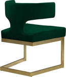Alexandra Green Velvet Dining Chair - NY Furniture Direct (NY)