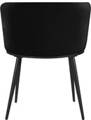 Skylar Black Velvet Dining Chair - NY Furniture Direct (NY)