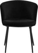 Skylar Black Velvet Dining Chair - NY Furniture Direct (NY)