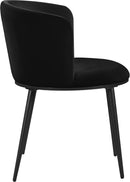 Skylar Black Velvet Dining Chair - NY Furniture Direct (NY)