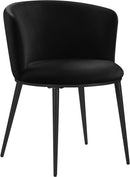 Skylar Black Velvet Dining Chair - NY Furniture Direct (NY)
