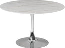 Tulip Chrome Dining Table (3 Boxes) - NY Furniture Direct (NY)