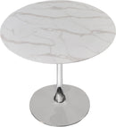 Tulip Chrome Dining Table (3 Boxes) - NY Furniture Direct (NY)