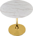 Tulip Gold Dining Table (3 Boxes) - NY Furniture Direct (NY)