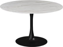 Tulip Matte Black Dining Table - NY Furniture Direct (NY)