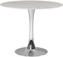 Tulip Chrome Dining Table (3 Boxes) - NY Furniture Direct (NY)