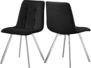 Annie Black Velvet Dining Chair - NY Furniture Direct (NY)