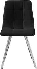 Annie Black Velvet Dining Chair - NY Furniture Direct (NY)