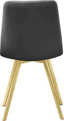 Annie Grey Velvet Dining Chair - NY Furniture Direct (NY)