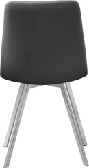 Annie Grey Velvet Dining Chair - NY Furniture Direct (NY)