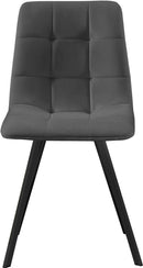 Annie Grey Velvet Dining Chair - NY Furniture Direct (NY)