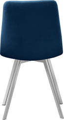 Annie Navy Velvet Dining Chair - NY Furniture Direct (NY)