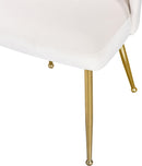 Logan Cream Velvet Dining Chair - NY Furniture Direct (NY)