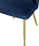 Logan Navy Velvet Dining Chair - NY Furniture Direct (NY)