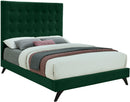 Elly Green Velvet Full Bed - NY Furniture Direct (NY)
