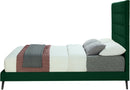 Elly Green Velvet Full Bed - NY Furniture Direct (NY)