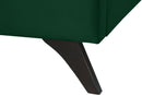 Elly Green Velvet King Bed - NY Furniture Direct (NY)