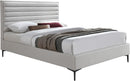 Hunter Cream Linen King Bed