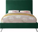 Jasmine Green Velvet Full Bed - NY Furniture Direct (NY)