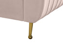 Zara Pink Velvet Full Bed (3 Boxes) - NY Furniture Direct (NY)