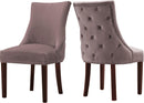 Hannah Pink Velvet Dining Chair - NY Furniture Direct (NY)