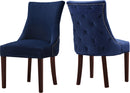Hannah Navy Velvet Dining Chair - NY Furniture Direct (NY)