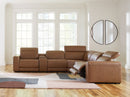 Magic Man 5-Piece Power Reclining Sectional - NY Furniture Direct (NY)