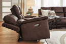 Bleckley Power Reclining Loveseat with Console - NY Furniture Direct (NY)