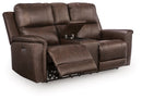 Bleckley Power Reclining Loveseat with Console - NY Furniture Direct (NY)