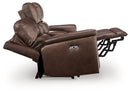 Bleckley Power Reclining Loveseat with Console - NY Furniture Direct (NY)