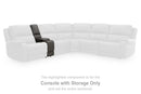 5Z - Pittson Power Reclining Sectional Loveseat with Console - NY Furniture Direct (NY)