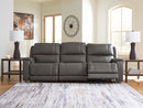 5Z - Pittson Power Sectional Reclining Sofa - NY Furniture Direct (NY)