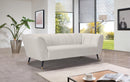 Beaumont Cream Velvet Sofa
