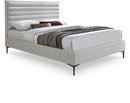 Hunter Cream Linen King Bed