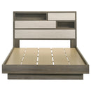 Fenwick Bookcase Platform Bed