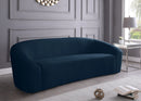 Riley Navy Velvet Sofa