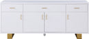 Excel White Lacquer Sideboard/Buffet