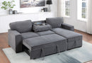 U0203 Light Grey Reversible Sofa Bed