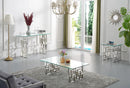 Alexis Chrome End Table