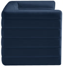 Quincy Navy Velvet Modular Sofa