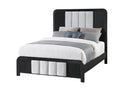 Beckett White/Black Bed
