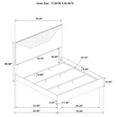 Ives Panel Bed with LED Lighting