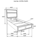 Miranda Panel Bed
