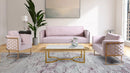 Casa Pink Velvet Sofa