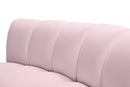 Infinity Pink Velvet 5pc. Modular Sectional