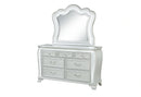 Aria Silver Dresser with LED