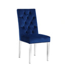Juno Navy Velvet Dining Chair