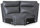 ModZ Power Reclining Sectional with Audio Consoles