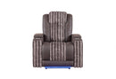 U8000 Power Recliner with Power Headrest and LED