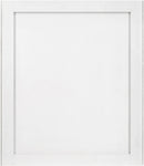 Modernist White Gloss Mirror